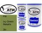 Preview: Kia, Ivy Green Metallic, 3N: 500ml Lackdose + 500ml Klarlack + 250ml Härter - Set, von ATW Autoteile West.
